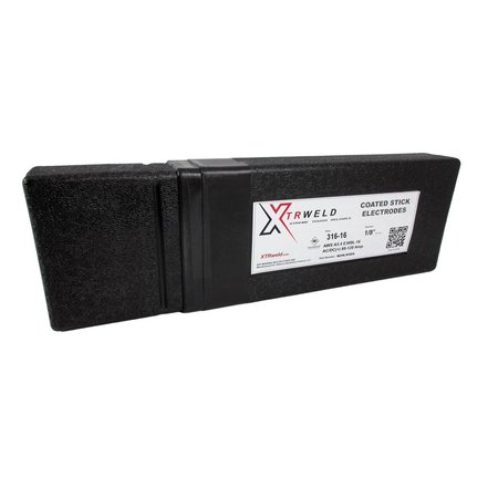 XTRWELD SE316L1612510  316L-16 Coated Electrode Welding Wire 1/8 , 10Lb. Box priced per pound SE316L16125-10